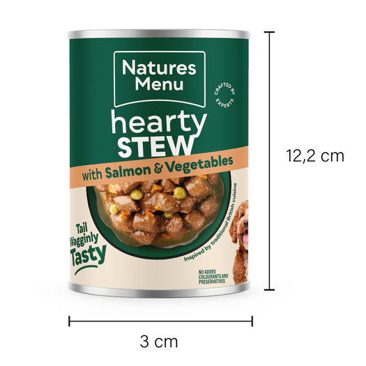 Salmon and Vegetable Hearty Stew Can image number 2